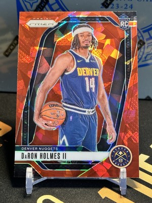 DaRon Holmes II Rookie Card Red Ice Prizm 2024-25 Panini Prizm #235