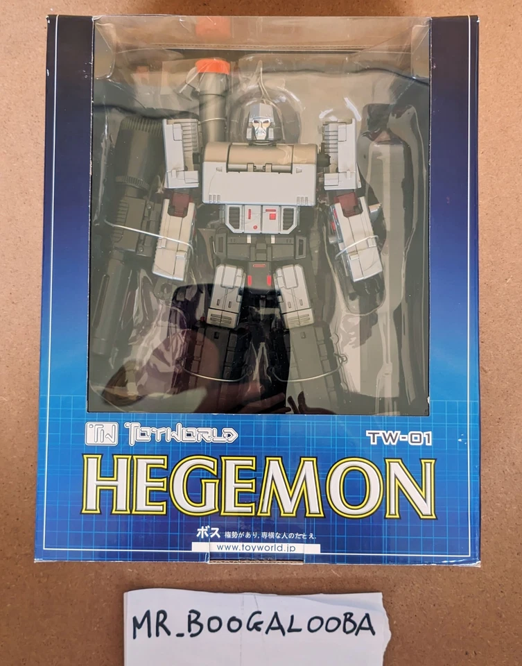 Transformers ToyWorld TW-01 Hegemon Megatron 2012 MISB - Immagine 2 di 4