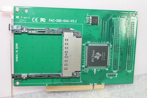 PCI PCMCIA Kartenleser Lesegerät intern Card Reader PAC-SSD-04A PCIbus