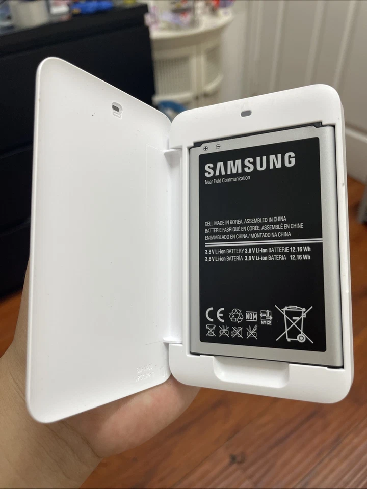 Samsung External WHITE Galaxy Note III Battery Dock Charger with used battery - Image 4 of 4