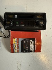 Super Fox Vixen II 2 Superheterodyne Radar Detector  Manual Tested  Works
