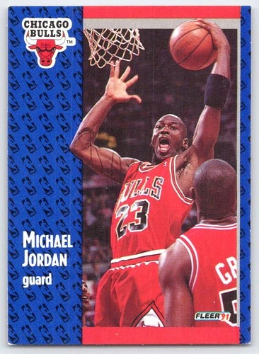 1991-92 Fleer #29 Michael Jordan Chicago Bulls