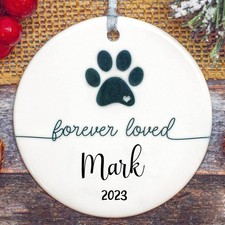 Personalized Dog Christmas Ornament - Personalized Cat Ornament - Custom Dog ...