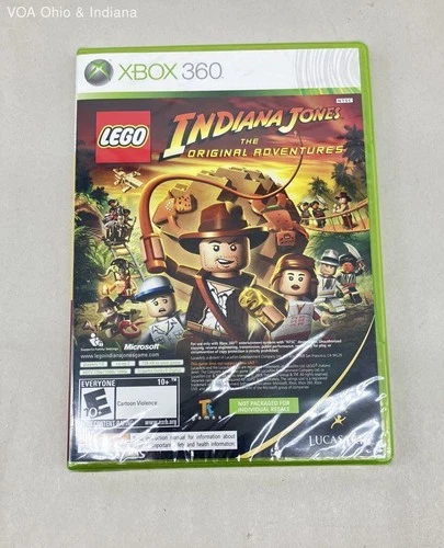 LEGO Indiana Jones Kung Fu Panda Xbox 360 Bundle Factory Sealed New