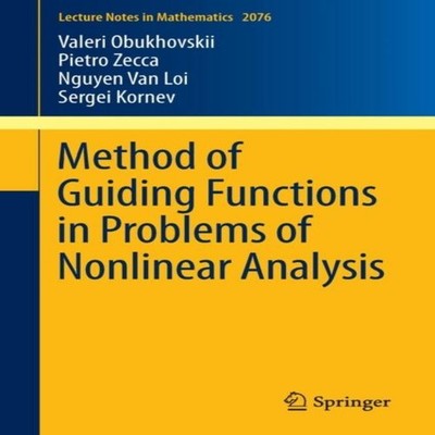 Method of Guiding Functions in Problems of Nonlinear Analysis Val