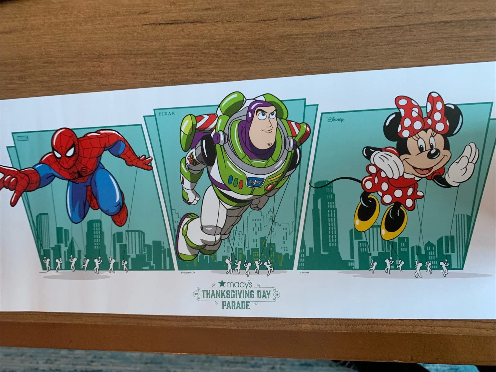 Disney Destination D23 2025 Macy's Thanksgiving Day Parade Lithograph