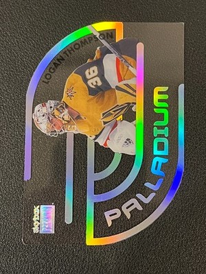 Logan Thompson 2022-23 Skybox Metal Universe Palladium Knights 