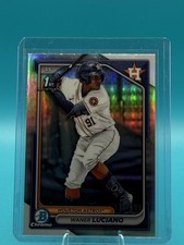 2024 Bowman Chrome - Prospects Waner Luciano #BCP-208 Refractor /499 (RC)