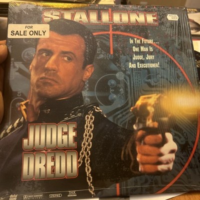 JUDGE DREDD - Laserdisc (1995 Image Ent, Widescreen) SYLVESTER STALLONE