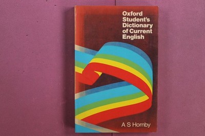 373524 A S Hornby OXFORD STUDENT'S DICTIONARY OF CURRENT ENGLISH Oxford