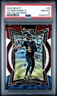 2024 Panini Select Tri-Color Prizm #26 Jayden Daniels Commanders RC /299 PSA 10