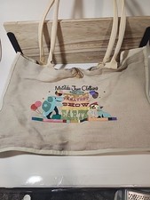 MATILDA JANE CLOTHING RARE THE GREATEST TRUNK SHOW ON EARTH BAG TOTE CANVAS