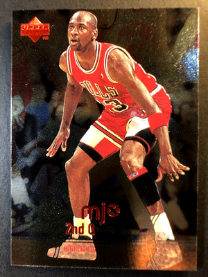 MICHAEL JORDON - '98 UPPER DECK Q11-Q20 FOIL (6X NBA CHAMP) (6X FINALS MVP)! NMT