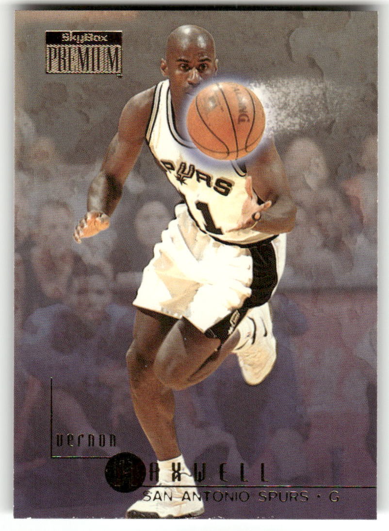 1996-97 SkyBox Premium #186 Vernon Maxwell San Antonio Spurs