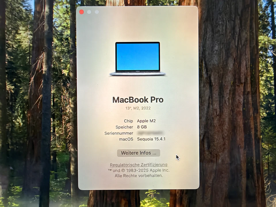 Apple MacBook Pro 13" M2 · 8GB · 256GB, Foto 2 von 5