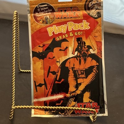 Bendon Star Wars Darth Vader Play Pack Grab & Go Coloring Book Crayons Stickers