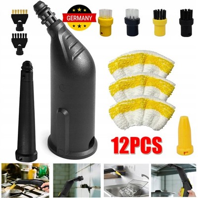 12Stück Dampfreiniger Zubehör für Kärcher Easyfix SC1 SC2 SC3 SC4 SC5 Rundbürste