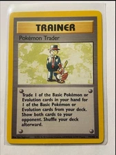 Pokémon Trader Base Set Near Mint Condition ENGLISH 77/102