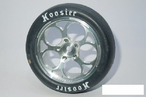 SSD 5 Hole Front 2.2" Drag Racing Wheels SILVER SSD00477 12mm Hex 21.4mm wide - Picture 4 of 5