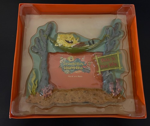 SpongeBob Bilderrahmen Vintage New Old Stock 2005 This Is The Life - Bild 4 von 7