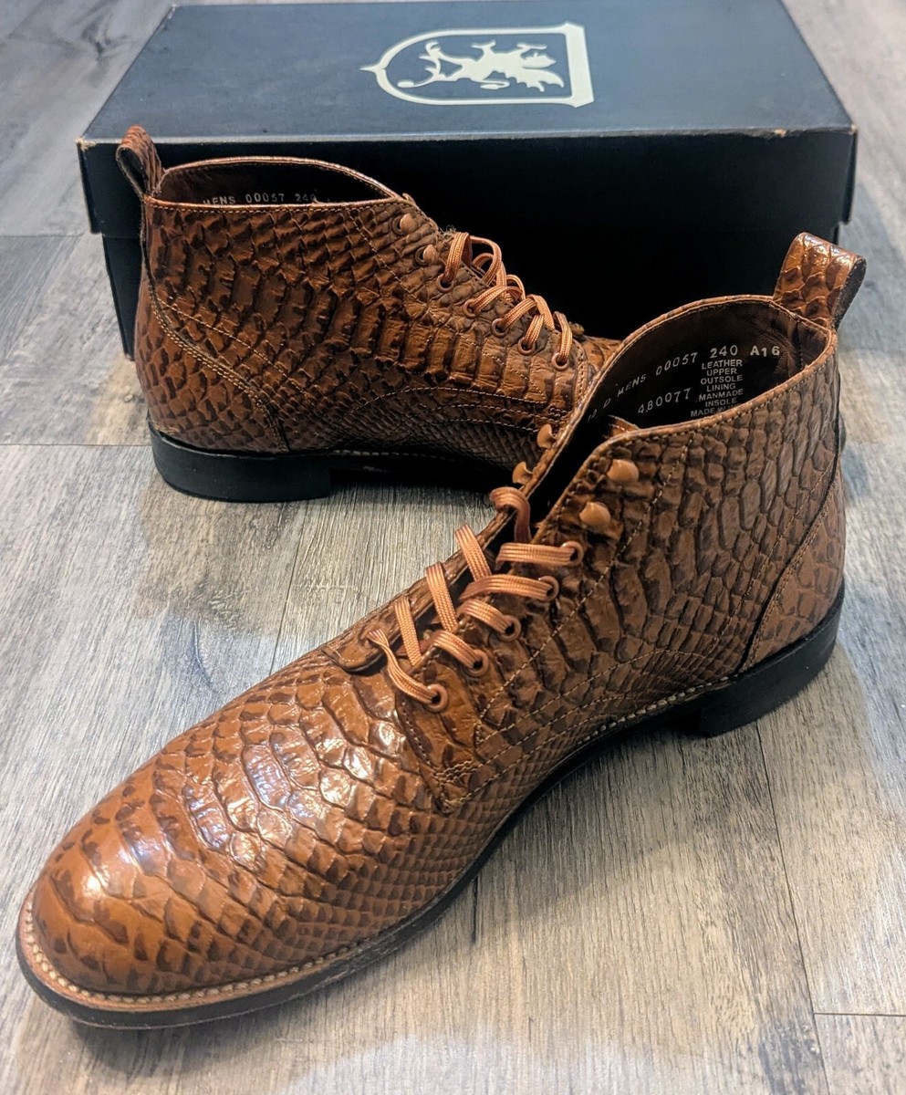 Stacy Adams Pre-owned Madison Boots Size 10D Tan | eBay display picture 1