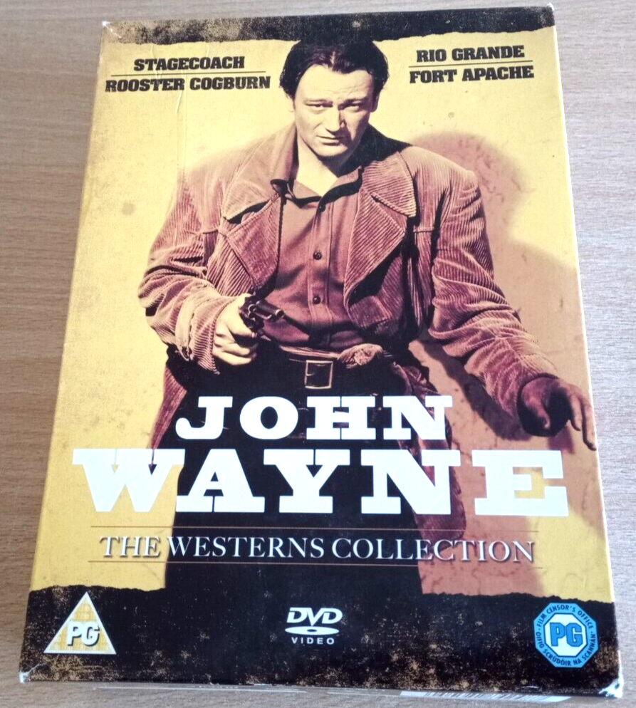 John Wayne - The Westerns Collection - 4 x DVD Boxset - 2011 - Cert PG