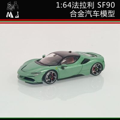 レジン製 1/64 フェラーリSF90 Newly Stocks ART 1/64 SF90 Metallic Red Roadster Resin In 2023