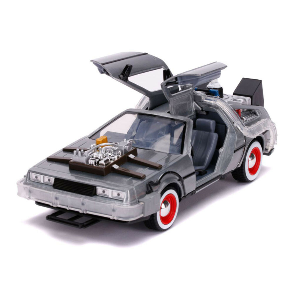 DeLorean Time Machine Back To The Future Part 3 1:24 Kids Diecast