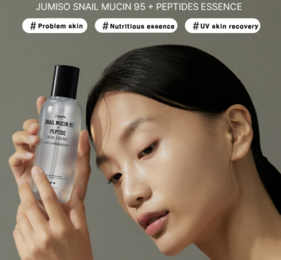JUMISO Snail Mucin 95 + Peptide Facial Essence 50mL - Korean