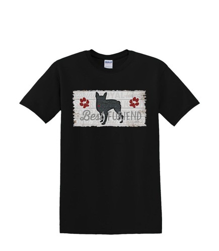 T-Shirt S to 2XL 3XL - BEST FRIEND furiend cat dog kitten puppy animal fun adult - Picture 6 of 72