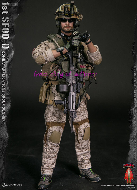 DAMTOYS 1/6 1st SFOD-D デルタ作戦 78077 DAMTOYS 78077 1/6 1st SFOD-D Combat Applications Group TEAM