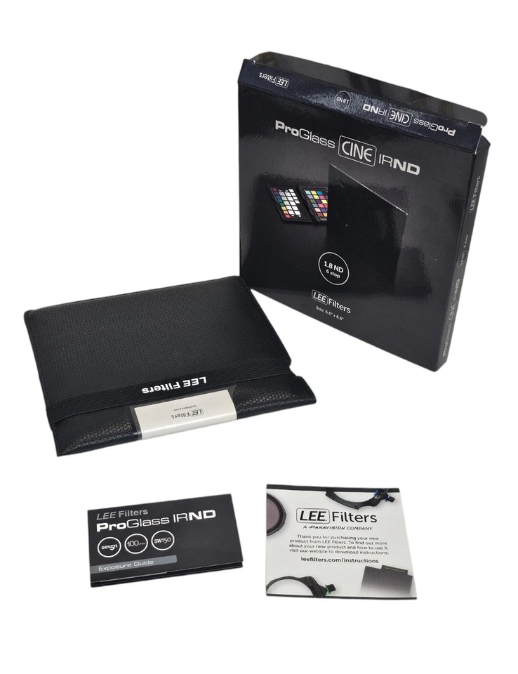 Lee Filters ProGlass CINE 6.6x6.6 IRND 1.8ND 6 Stop - Image 4 of 4