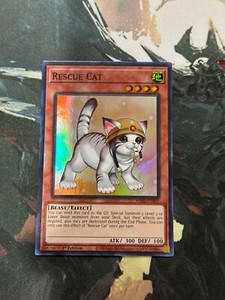 Gold Rare MGED-EN006 Yu-Gi-Oh! "Rescue Cat" - 1st Edition Gold Rare MRL-EN006 (Ungraded, Near Mint/Mint Condition) Pokmon TCG 1st Edition Individual Cards Gold Rare MGED-EN006 Yu-Gi-Oh! "Rescue Cat" - 1st Edition Gold Rare MRL-EN006 (Ungraded, Near Mint/Mint Condition) Pokmon TCG 1st Edition Individual Cards