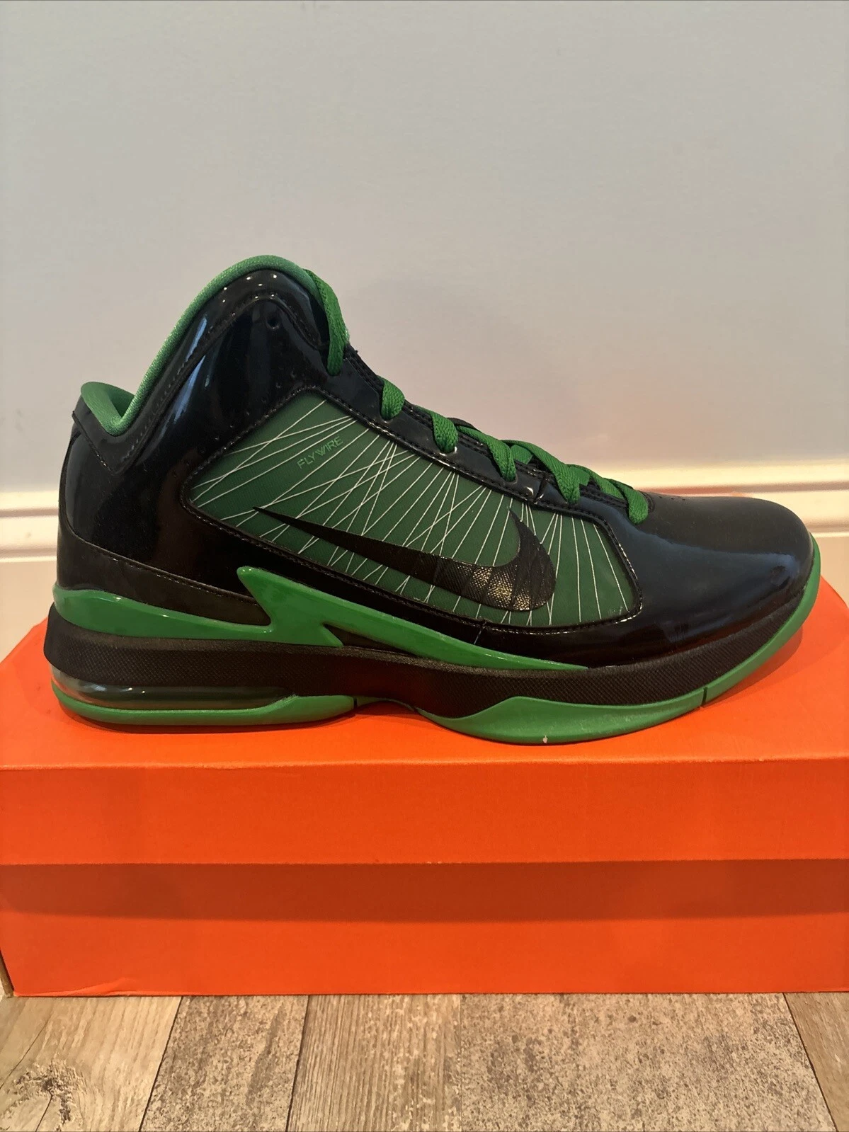 NIKE AIR MAX HYPERFLY SUPREME TAILLE 10,5 PAUL PIERCE PE BOSTON CELTIC NBA RARE DS