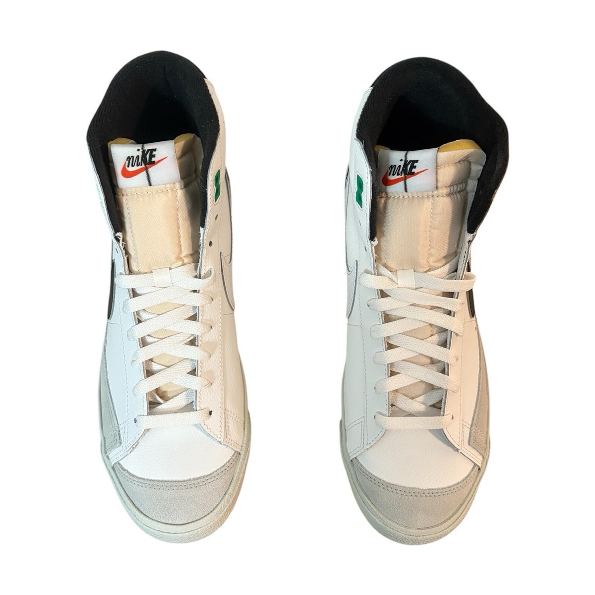 NIKE Men’s Blazer Mid ‘77 PRM Split - Wht/Blk Casual Shoes Sz 11.5 DZ2542-100 Nike Blazer Mid 77  main image 3