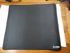 Glorious XL Gaming Mouse Mat/Pad Black Cloth Mousepad, Stitched Edges, 16"x18"