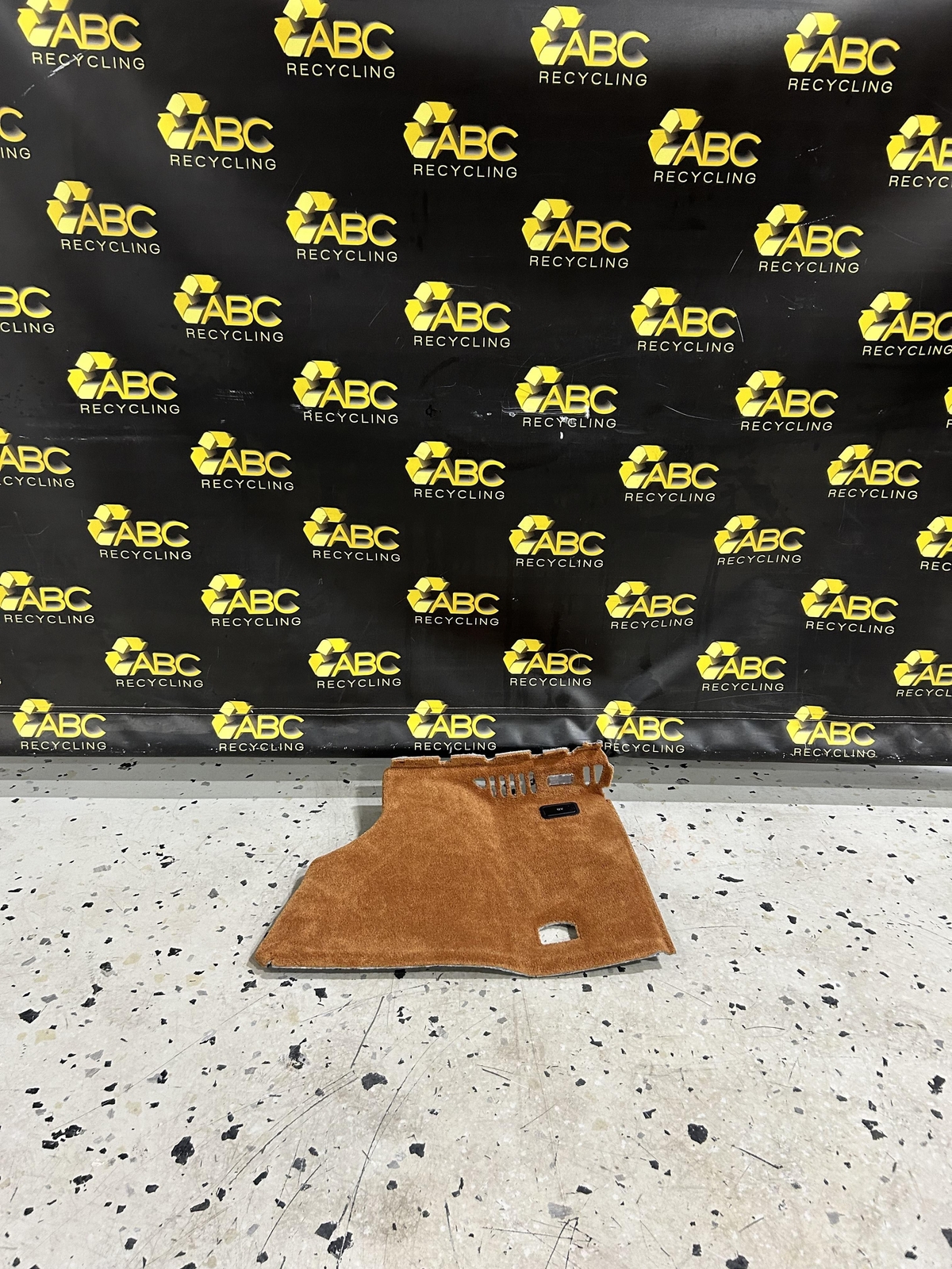 2007 Bentley Flying Spur Rear Trunk Panel w/ 12V Power Outlet (Saddle) OEM