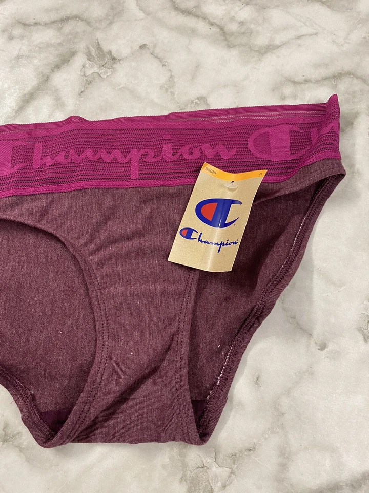 Raras bragas cortas Borgoña Champion Tencel/Poly sin etiquetas nuevas talla pequeña $17,80 Foto 2 de 4