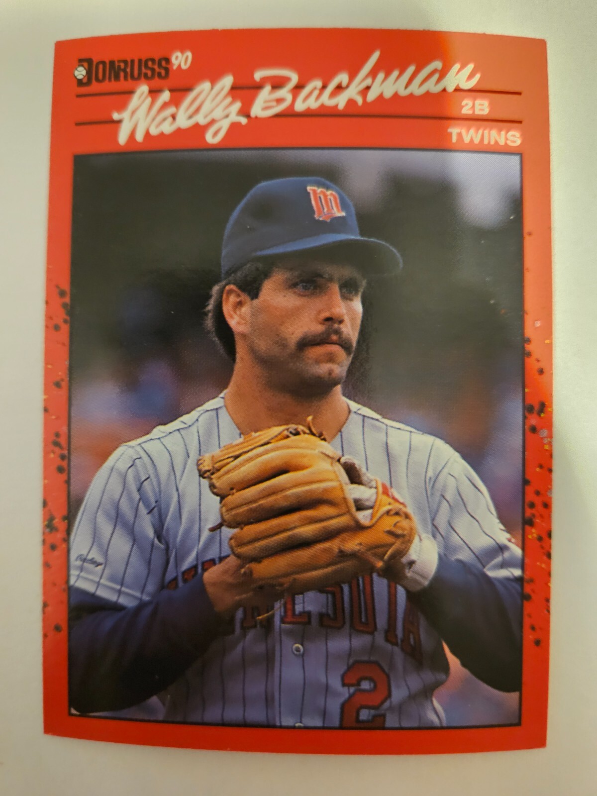 1990 DONRUSS WALLY BACKMAN #155 NM