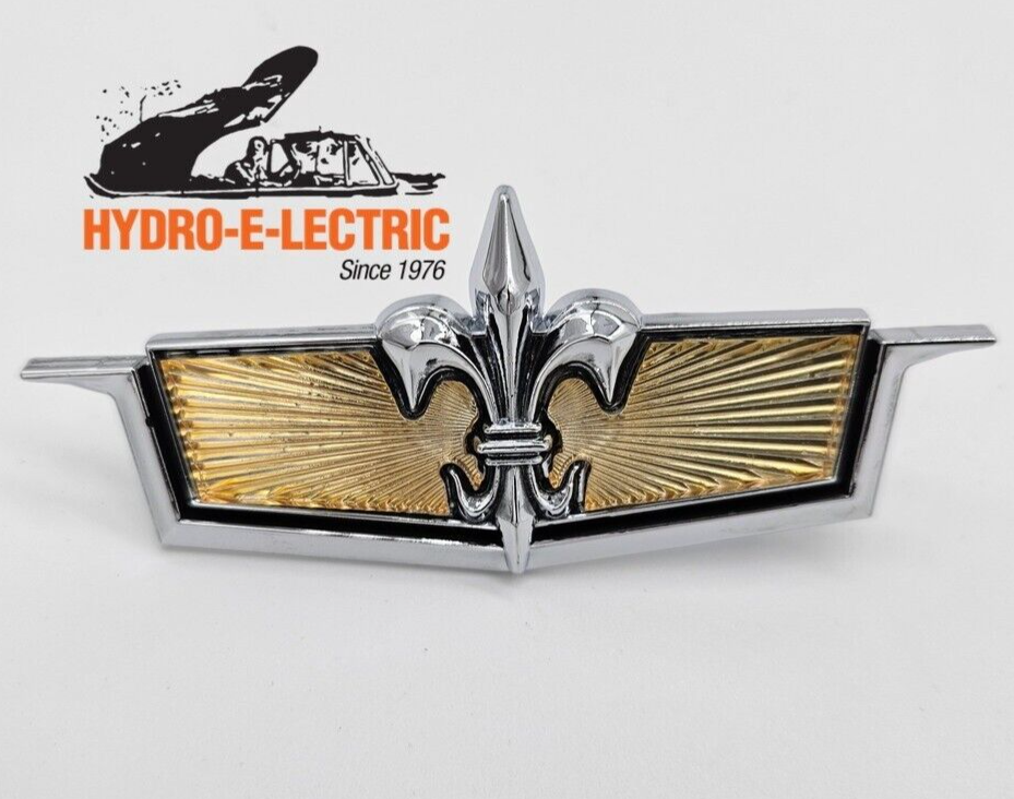 NEW 1975-1976 Chevrolet Caprice Chrome Fender Emblem Fleur De Lis