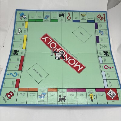 Vtg Monopoly 1996 INCOMPLETE Classic Board Game Parker Brothers