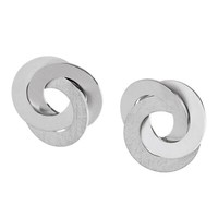 Ernstes Design Ohrringe Ohrstecker E728 Edelstahl Matt / Poliert / Gekratzt