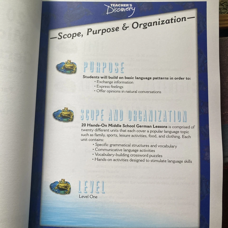 Twomey, 20 hands on middle school german lessons - Image 4 of 4