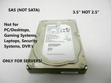 Seagate 2TB 7.2K SAS 3.5" Storage Server Hard Drive 6Gb/s ST2000NM0023 Dell HP 