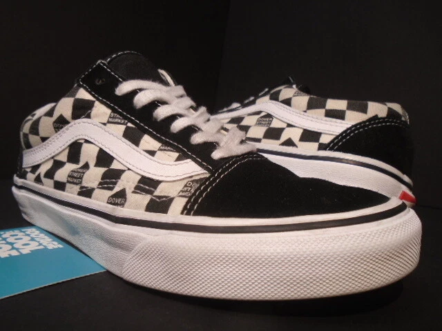 VANS OLD SKOOL DSM DOVER STREET MARKET CHECKERBOARD BLACK WHITE
