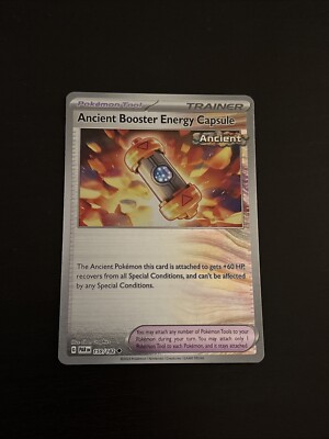 Pokémon TCG Ancient Booster Energy Capsule EN Near Mint Reverse Holo
