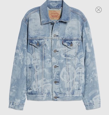 levi's cloud wash denim jacket