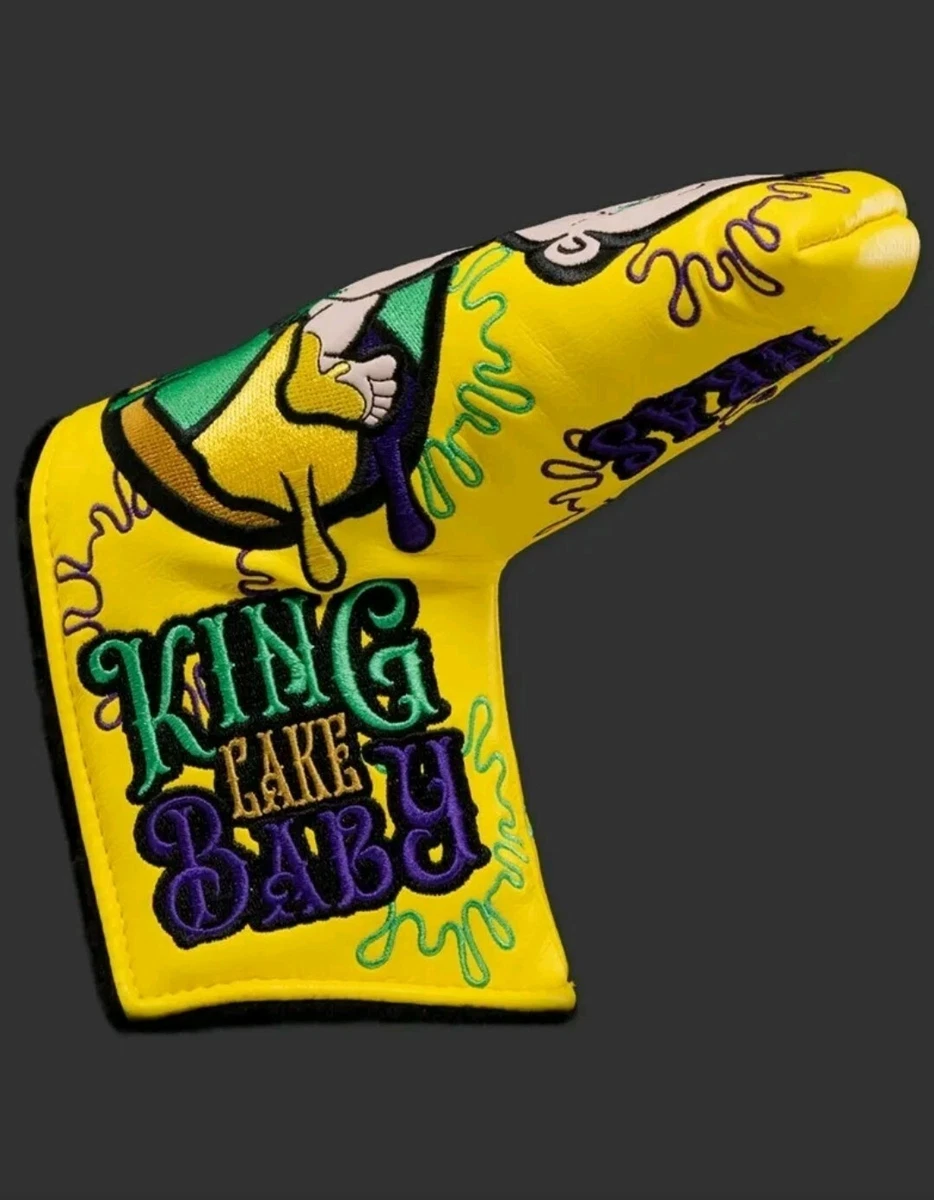 New 2023 Scotty Cameron Headcover Mardi Gras King Cake Baby Putter