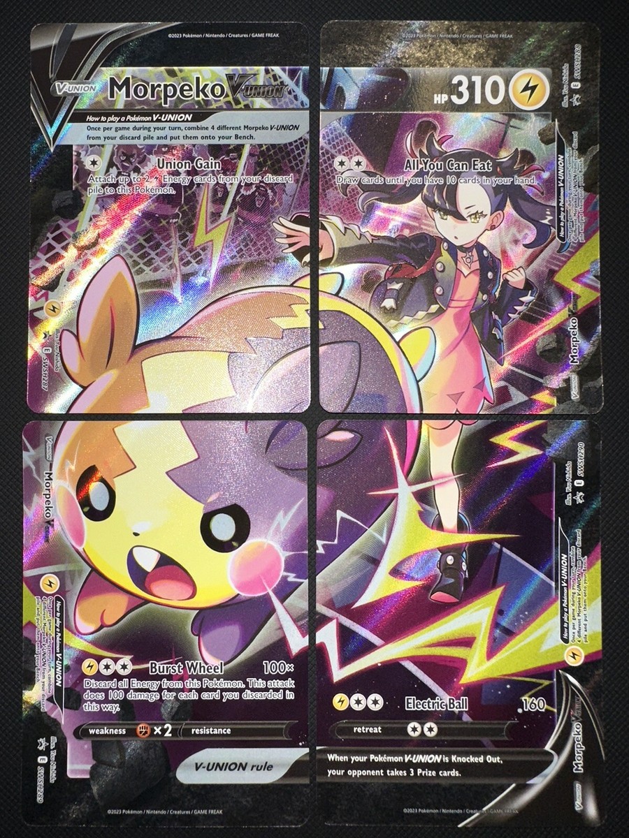 pokemon trading card games morpeko v union special collection Pokemon: V-UNION the special Pokemon TCG Opening a #Morpeko VUNION Special