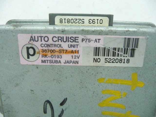 NY592-21 GARANTÍA OEM 1994 1995 MÓDULO DE CONTROL DE CRUCERO ACURA INTEGRA Foto 2 de 2